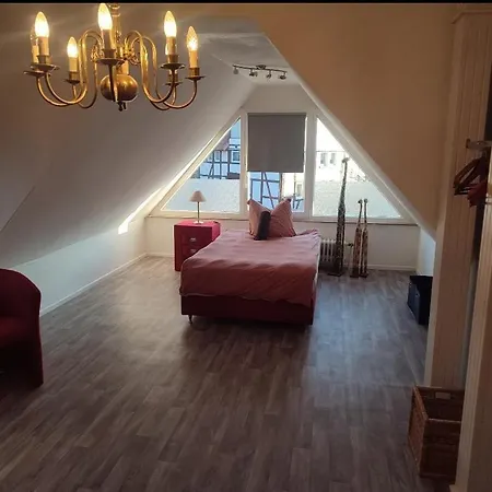 Fachwerkstuebchen 4 Zkb Am Schiedersee Fuer Monteure Apartamento