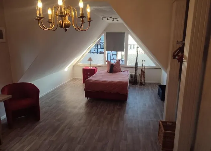 Fachwerkstuebchen 4 Zkb Am Schiedersee Fuer Monteure Appartement